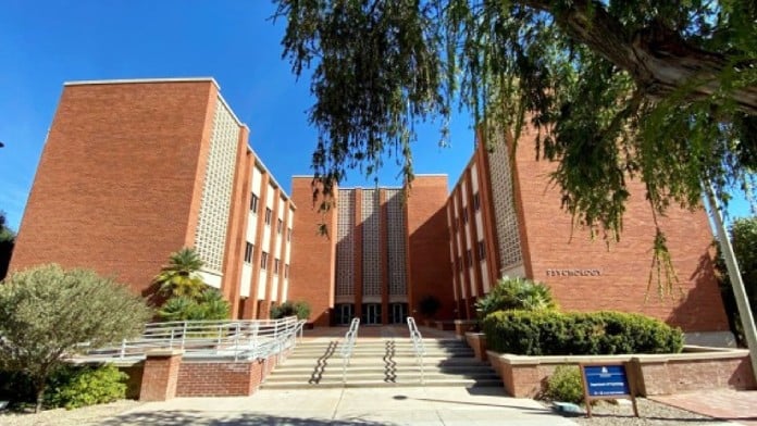 U of A - Department of Psychology, Tucson, Arizona, 85721