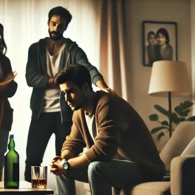 Dealing with a Family Alcoholic